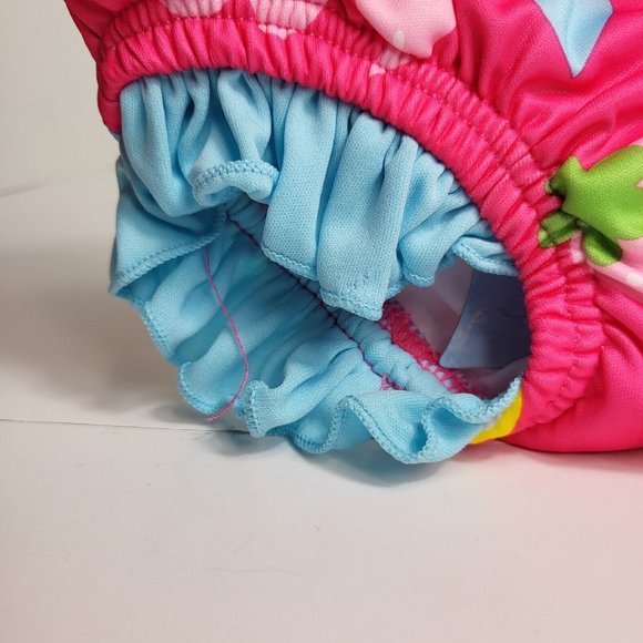 Swimschool Reusable Swim Diaper UPF 50 Level 1 18-22 lbs 12M Swim Mermaid Pink - Picture 14 of 16
